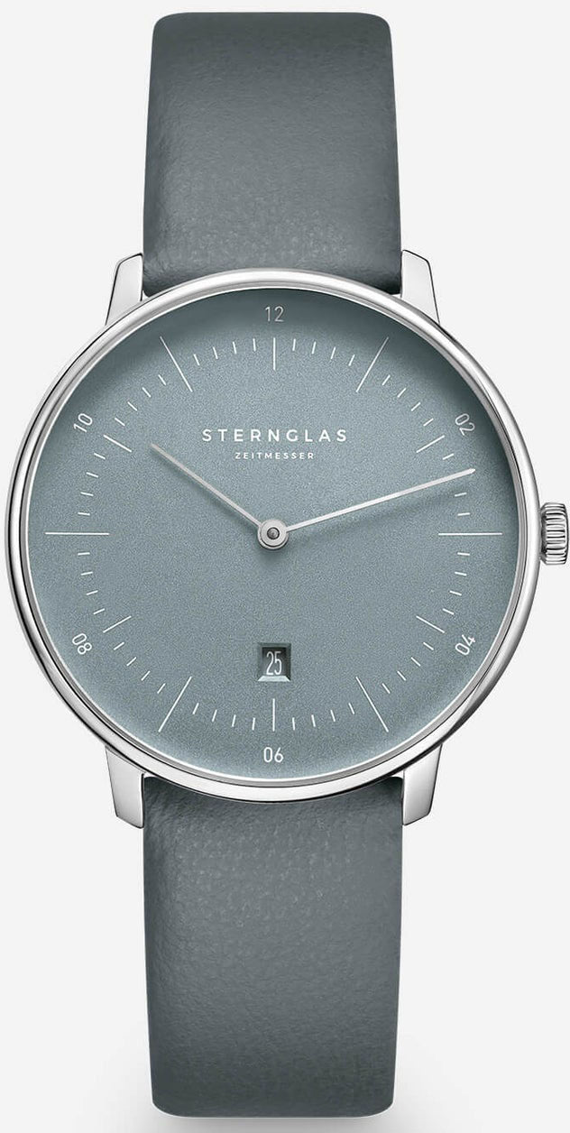 Sternglas Watch Naos XS Edition Flora Ice Blue S01-NDF17-KL10