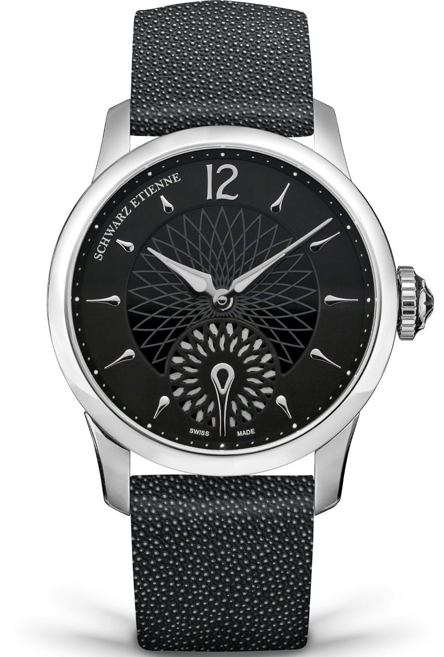 Schwarz Etienne Watch Fiji Floral Seconds WFI15MA01SS01AA