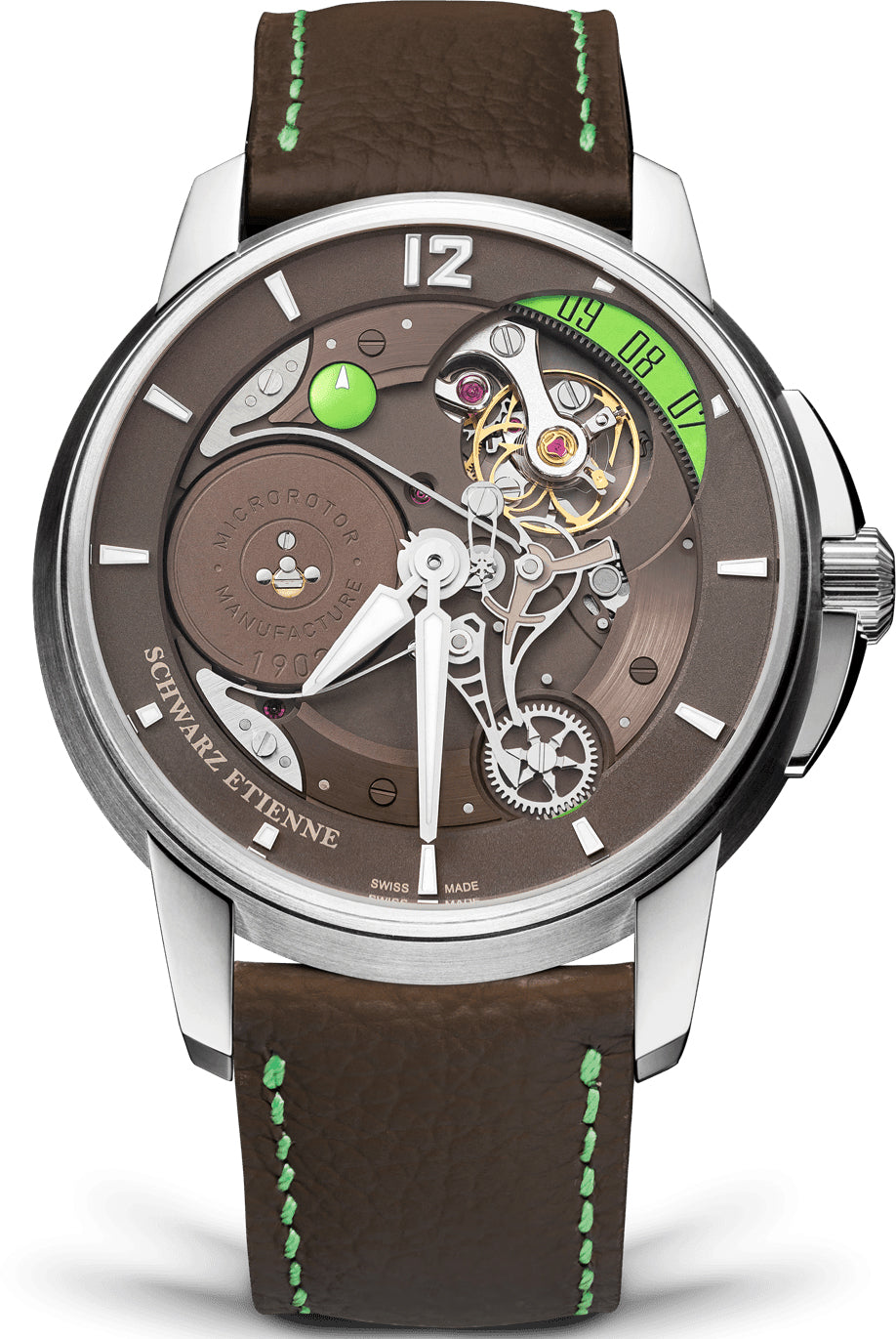Schwarz Etienne Watch Roswell 08 WRW11TJ33SS21AA-D