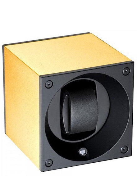 Swiss KubiK Watch Winder Single Yellow Gold SK01.AE006