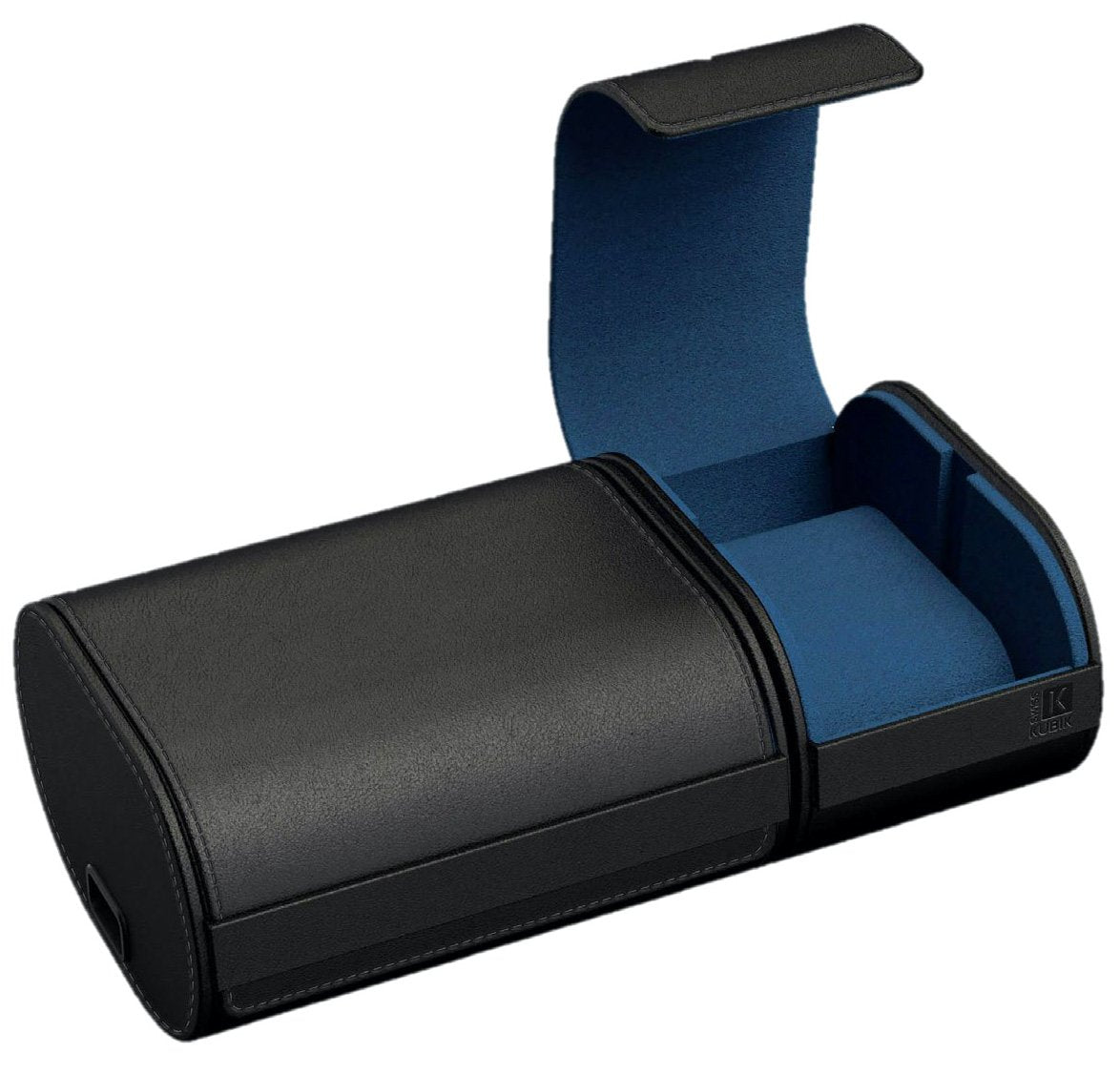 Swiss KubiK Watch Winder Travelbox Black Leather SK.01.TB003