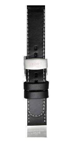 U-Boat 45mm Leather Black Plate Deployment Extra Long Version UBT-S-025 Image 1