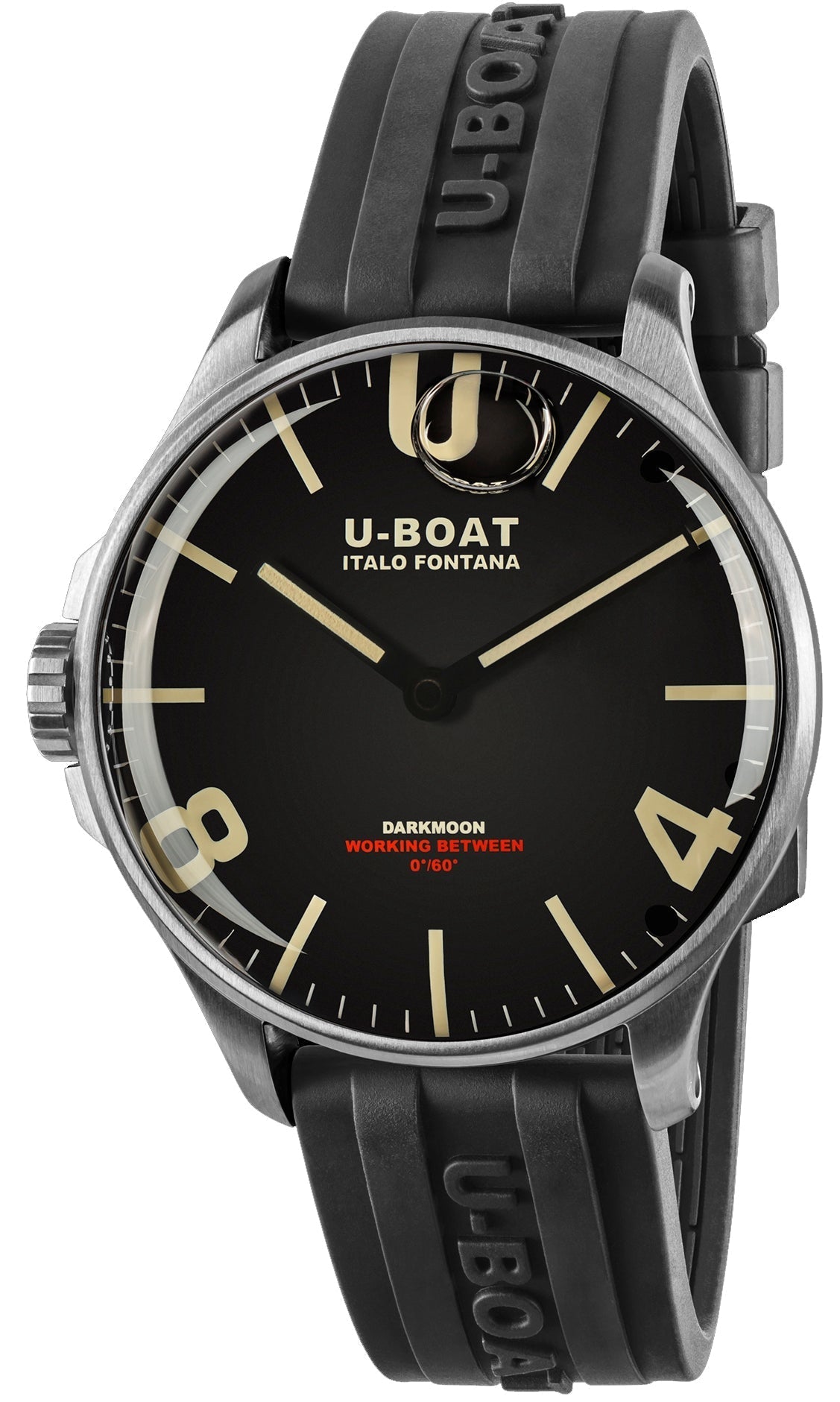 U-Boat Watch Darkmoon 44 Black SS D 8463/A Image 1