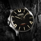 U-Boat Watch Darkmoon 44 Black SS D 8463/A Image 3