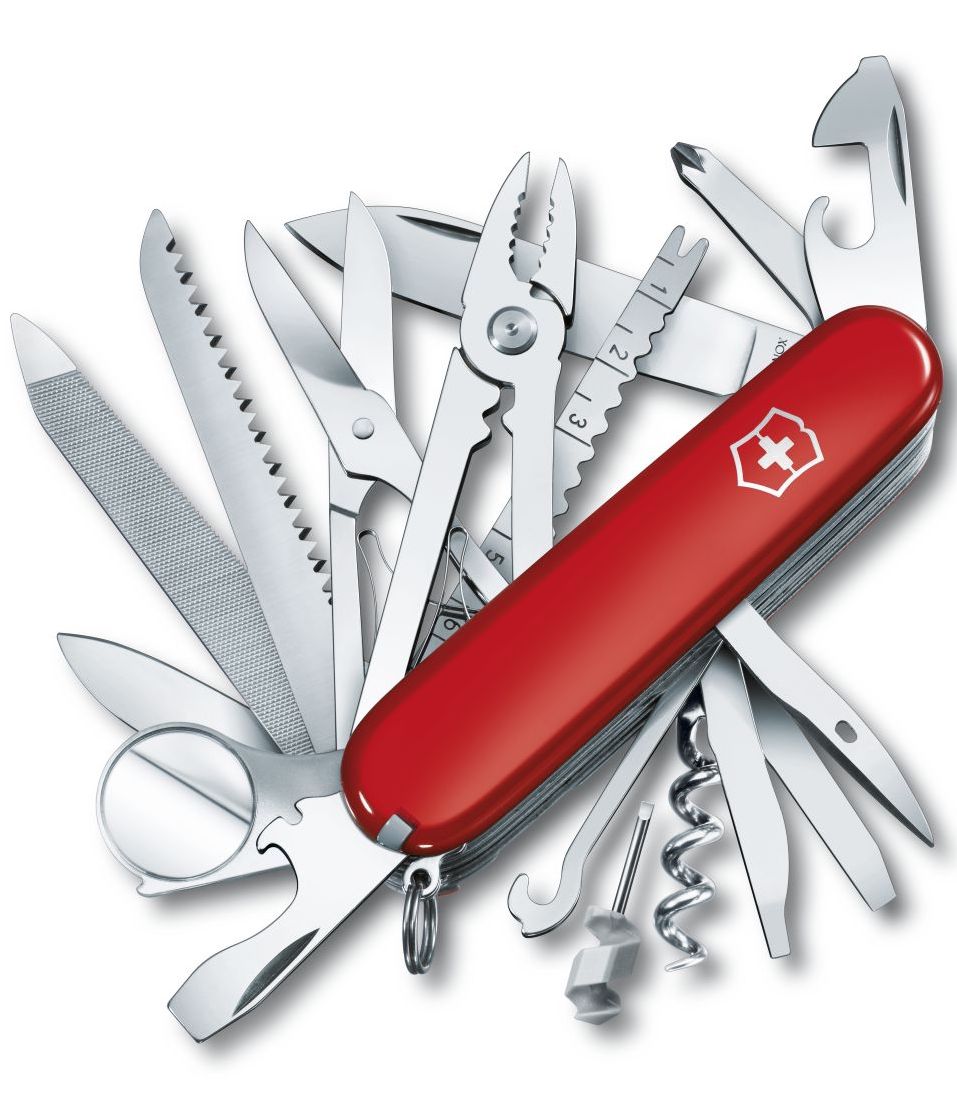 Victorinox Swiss Army Medium Pocket Knife Swiss Champ 1.6795