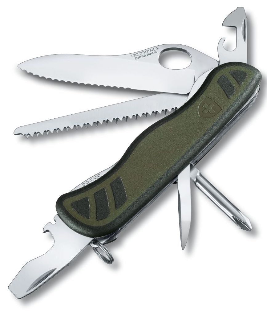 Victorinox Swiss Army Large Pocket Knife Swiss Soldiers Knife Blister Pack 0.8461MWCHB1
