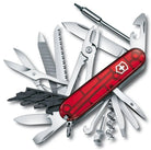 Victorinox Medium Pocket Knife Cybertool 41 Red Transparent 1777
