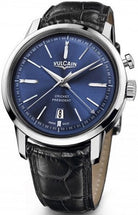 Vulcain Watch Cricket 50s Presidents Date Blue 160151.326L