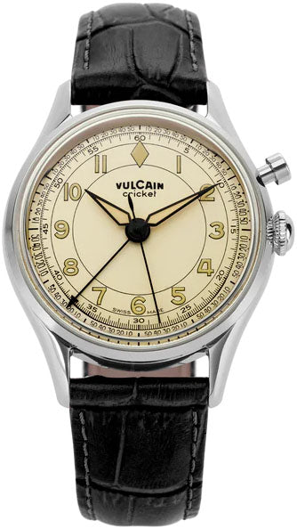 Vulcain Watch Cricket Classique 39mm Eggshell 100168A76.BAL248
