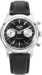 Vulcain Watch Chronograph 38mm Black Silver 640109A00.BAC201