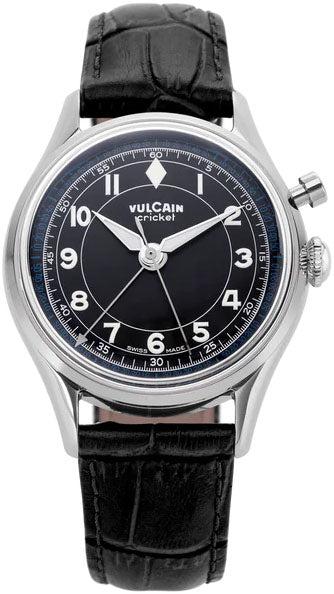 Vulcain Cricket Classique 39mm Black White Blue Watch 100168B07.BAL248 Image 1