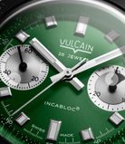 Vulcain Skindiver Chronograph Green Rubber Limited Edition Watch VLC-102 Image 3