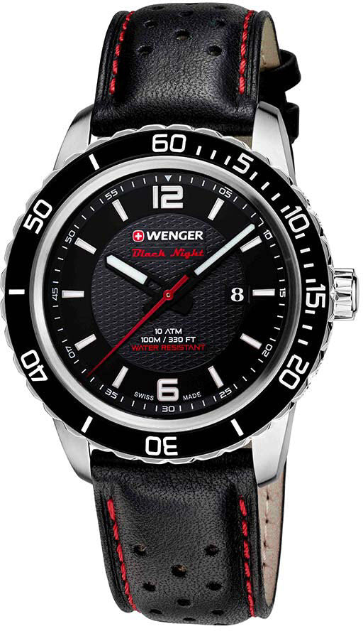 Wenger Watch Roadster Black Night Date 10851120