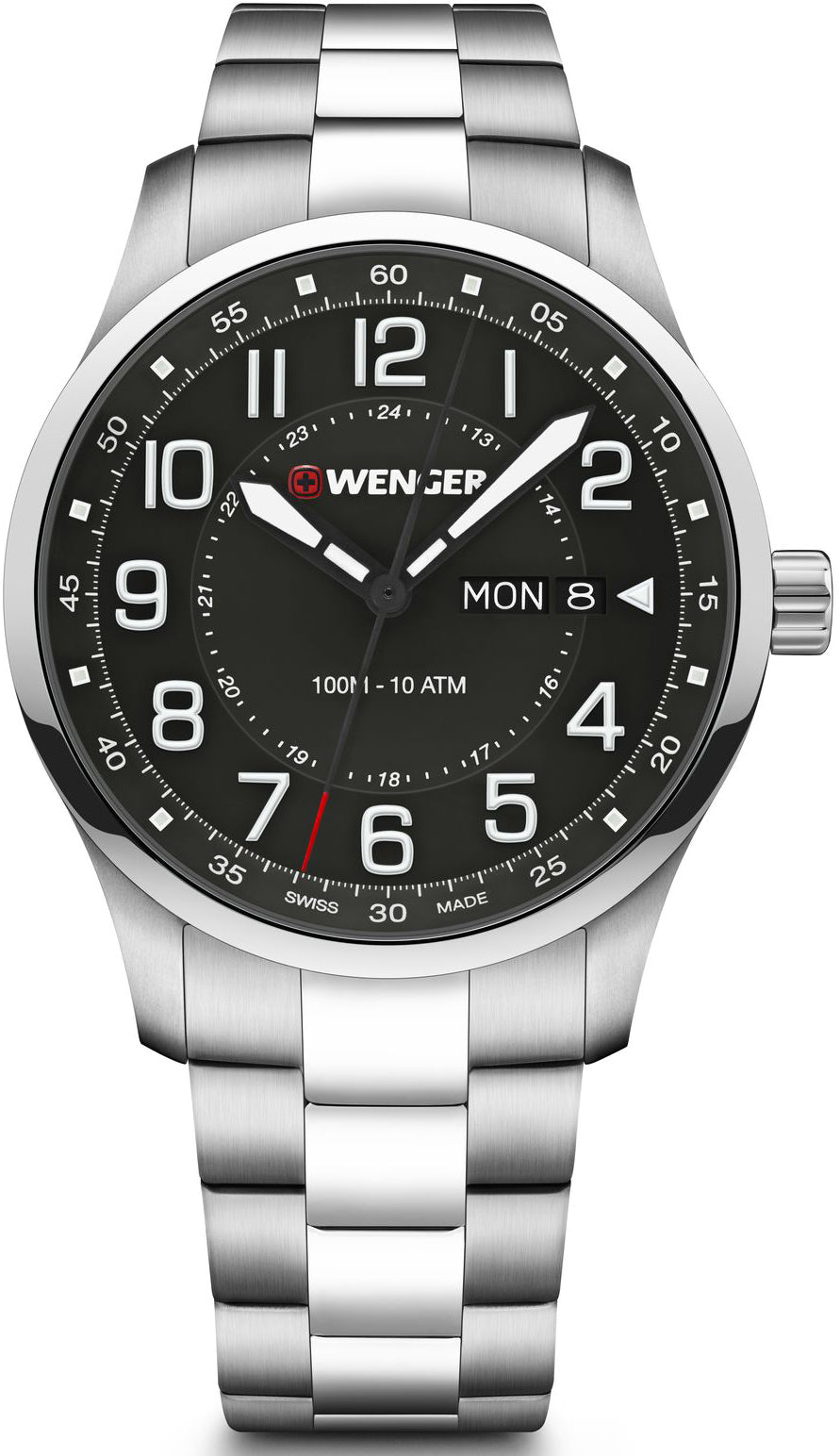 Wenger Watch Attitude Black 01.1541.128