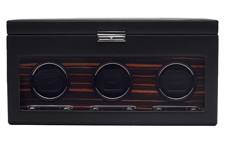 Wolf Roadster Triple Winder Storage And Travel Case