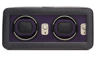 Wolf Windsor Double Winder With Cover Black/Purple