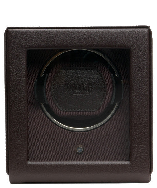 Wolf Cubs Single Winder With Cover Brown
