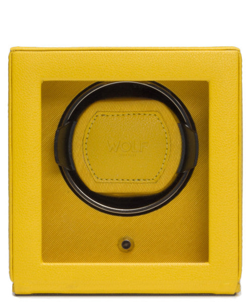 Wolf Cubs Single Winder With Cover Yellow
