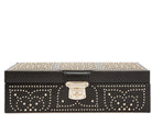 Wolf Marrakesh Flat Jewellery Box Black 308302