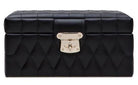 Wolf Caroline Small Jewellery Box Black 329871