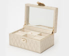 Wolf Jewellery Box Caroline Small Champagne 329846