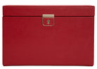 Wolf Jewellery Box Palermo Large Red 213072