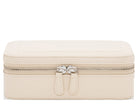 Wolf Jewellery Case Sophia Zip Ivory 392253