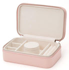 Wolf Jewellery Case Sophia Zip Rose Quartz 392215
