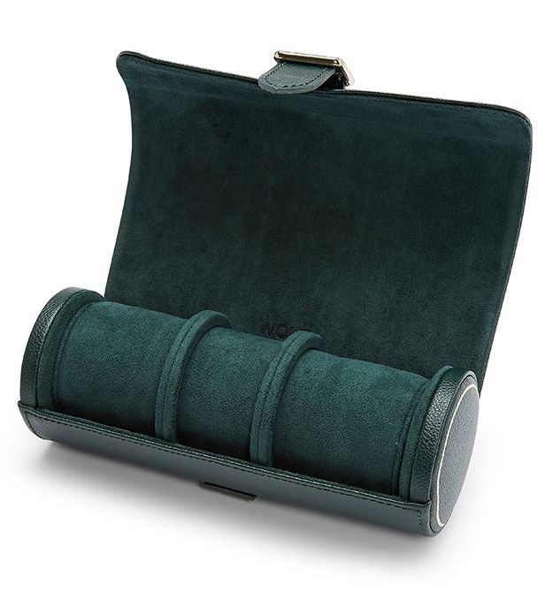 Wolf Watch Roll British Racing Green Triple 792941
