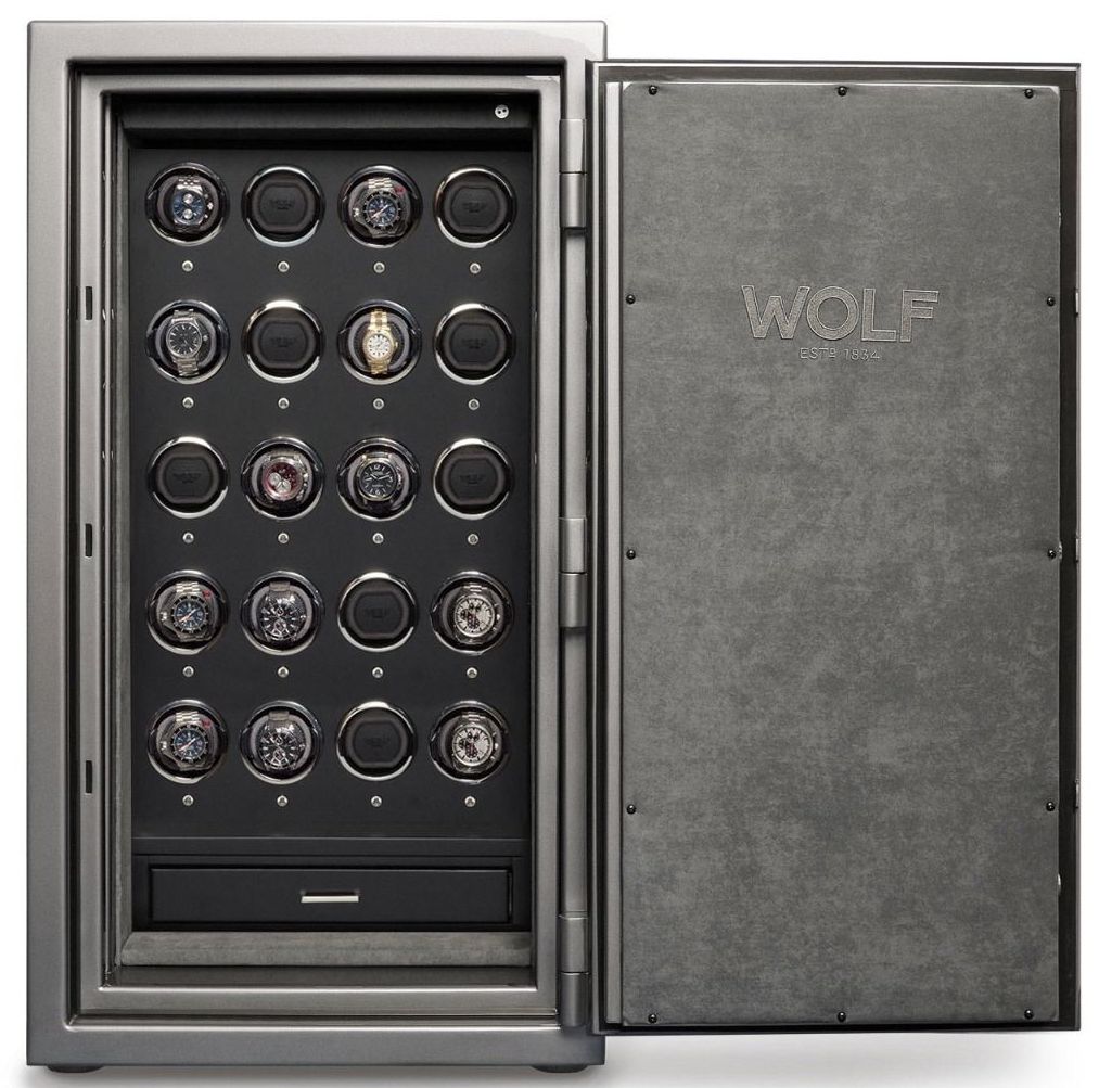 WOLF Watch Safe Atlas 20 Piece Titanium 492065