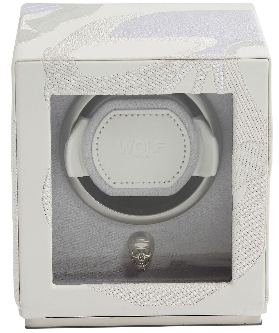 WOLF Watch Winder Cub Memento Mori White 493101