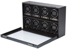 WOLF Watch Winder British Racing Black 8pc 792502