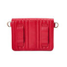 Wolf Mimi Collection Leather Red Mini Bag with Wristlet and Lanyard 768472 Image 4