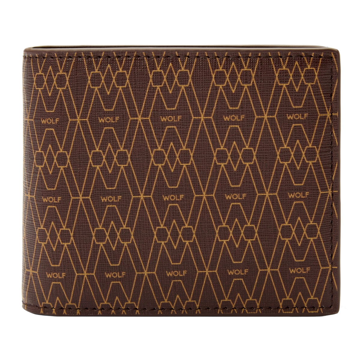 Wolf Signature Vegan Collection Brown Billfold Wallet 776033 Image 1
