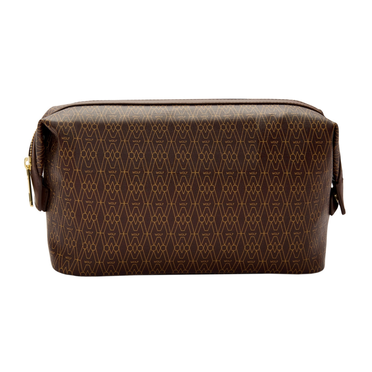 Wolf Signature Vegan Collection Brown Washbag, 777233
