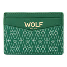 Wolf Signature Vegan Collection Green Cardholder, 776230