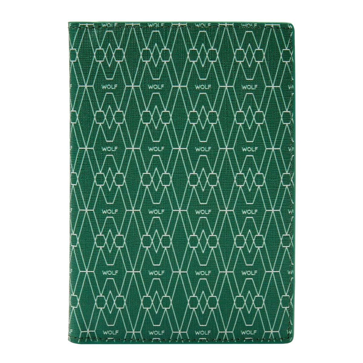 Wolf Signature Vegan Collection Green Passport Sleeve, 776630