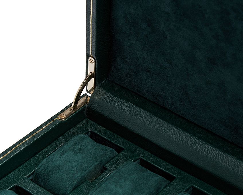 WOLF Watch Box British Racing Green 8pc 792641 Image 3