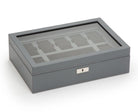 WOLF Watch Box Howard Grey 465265 Image 2