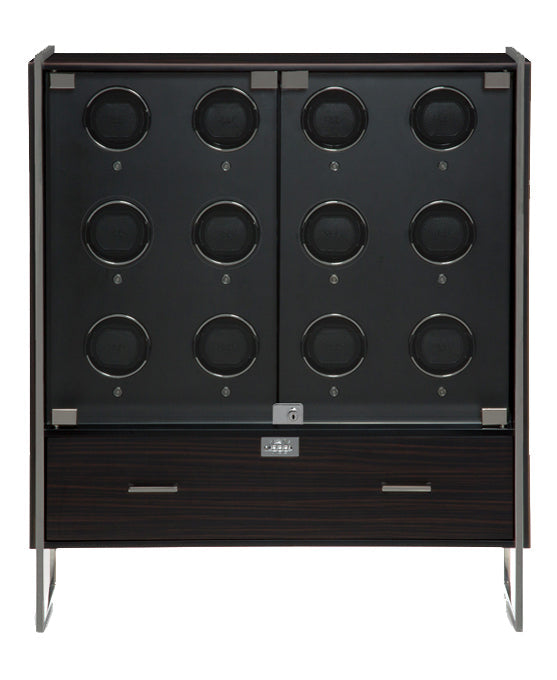 Wolf 1834 Regent 12 Piece Cabinet Watch Winder 468040