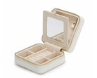 Wolf Jewellery Case Maria Zip Small White 766253