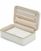 Wolf Jewellery Case Maria Zip Medium White 766353