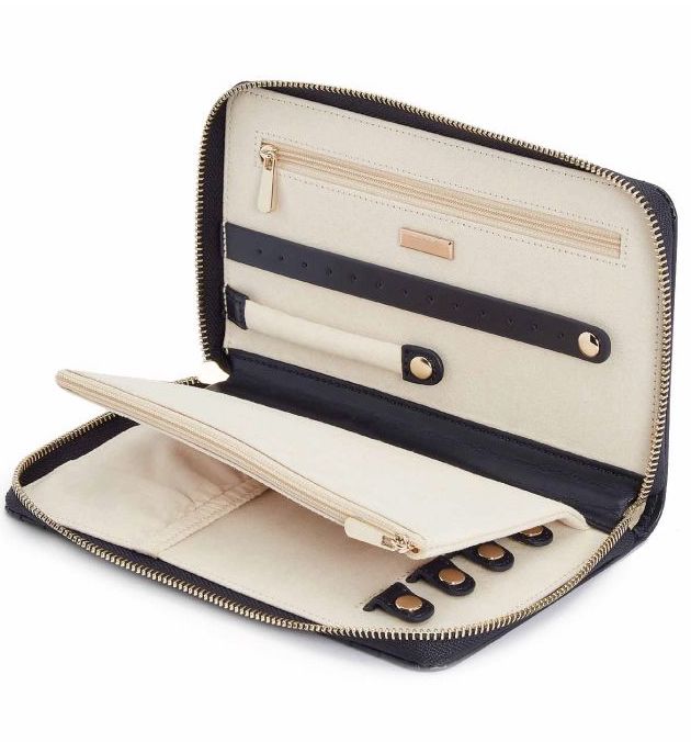 Wolf Jewellery Case Portfolio Maria Navy 766417