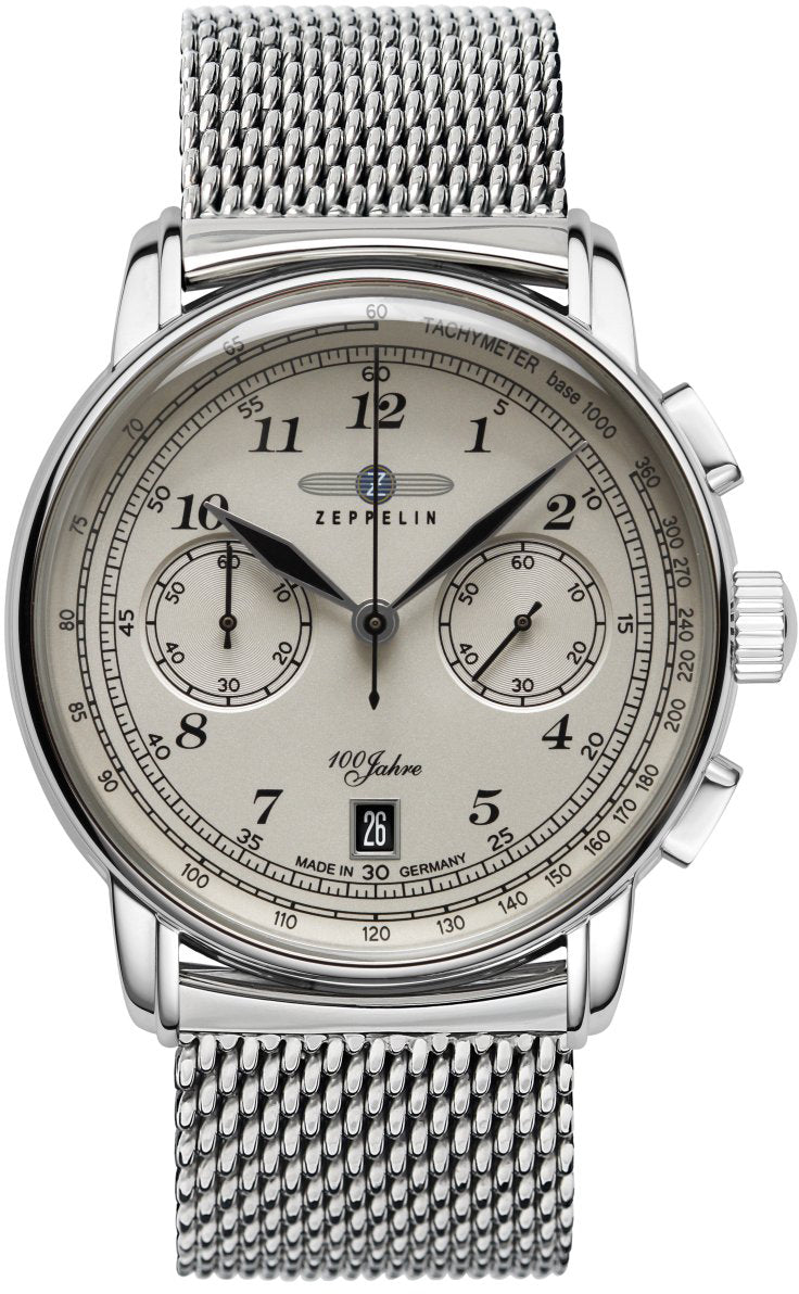 Zeppelin Watch 100 Years Zeppelin ED. 1 Mens 7674M6