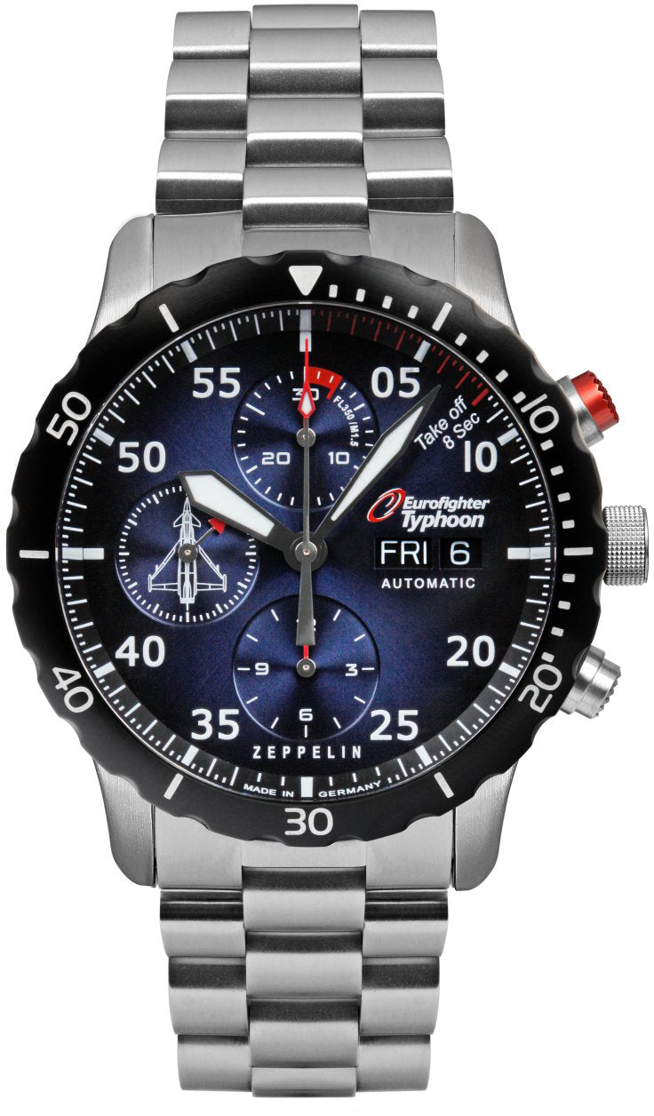 Zeppelin Watch Eurofighter Mens 7218M3