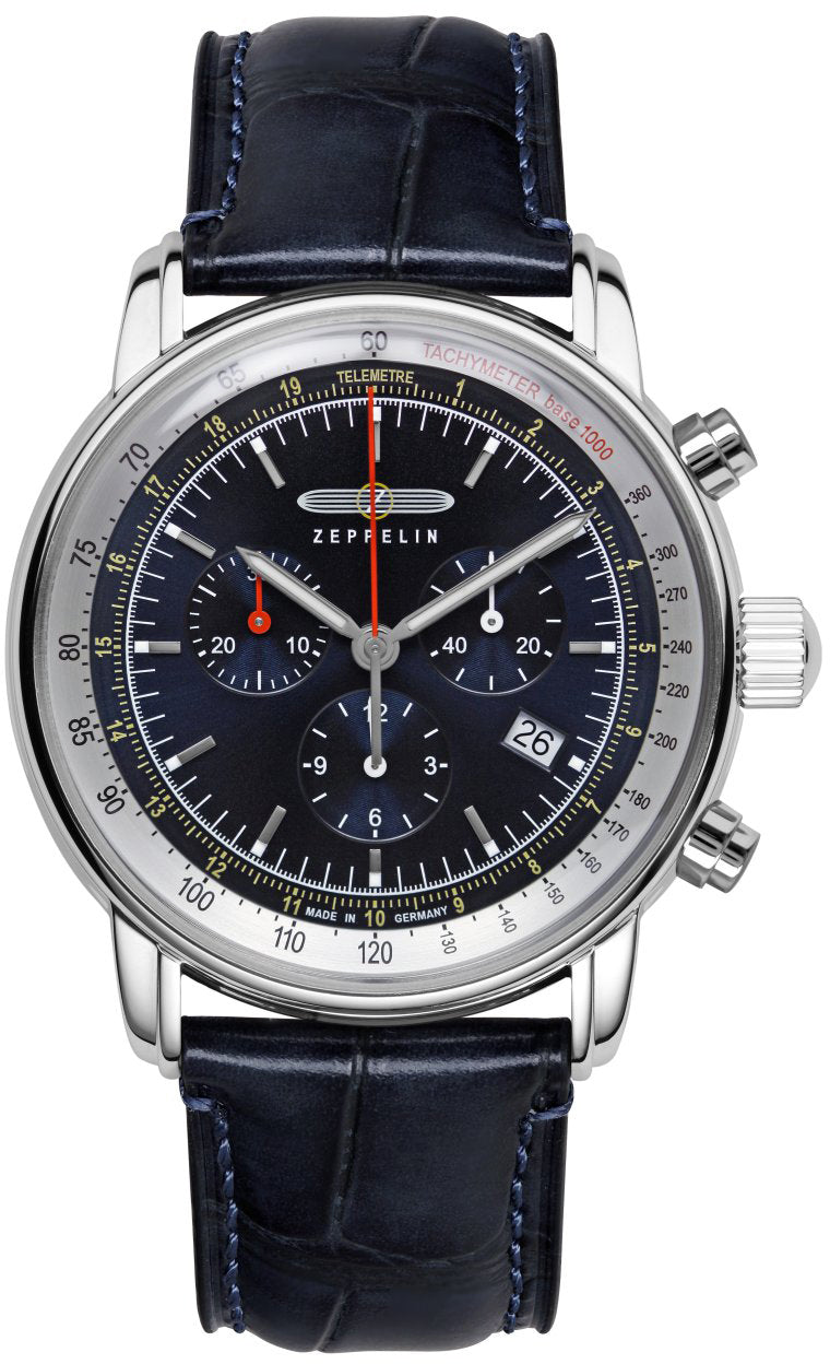 Zeppelin Watch LZ 14 Marine Mens 88883