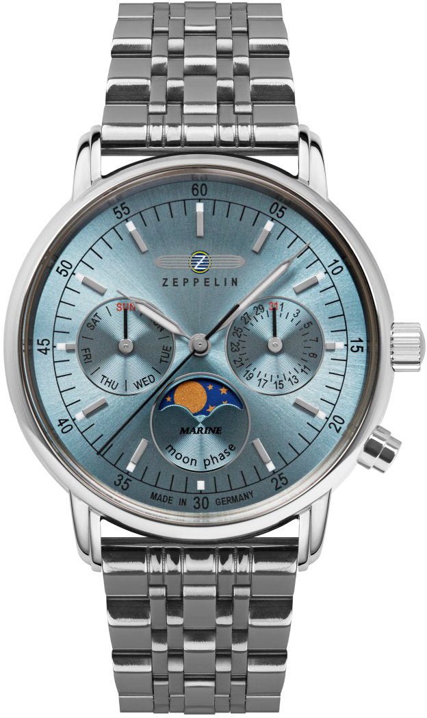 Zeppelin Watch LZ 14 Marine Ladies 8637M3
