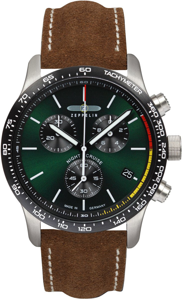Zeppelin Watch Night Cruise Men 72884 Set