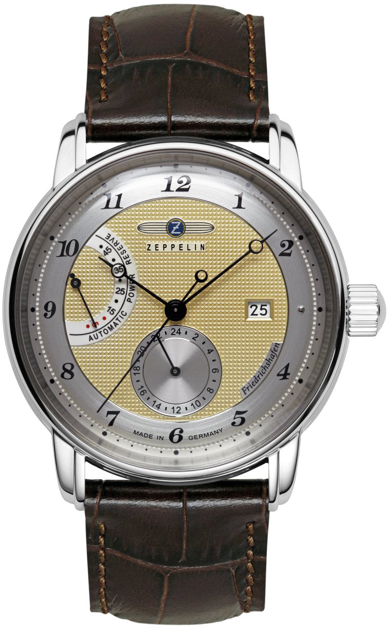 Zeppelin Friedrichshafen Automatic Power Reserve Watch 85905