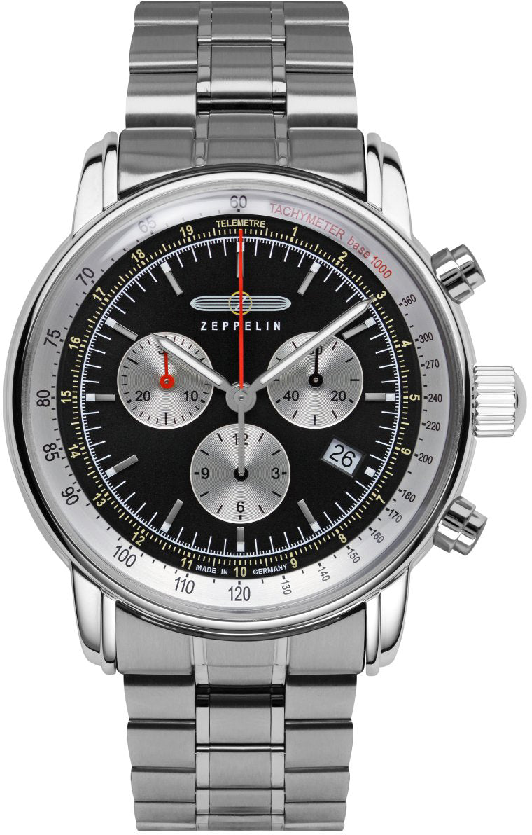 Zeppelin LZ 14 Marine Quartz Chronograph Watch 8888MB2